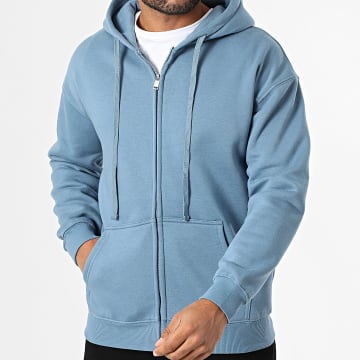 MTX - Sweatshirt mit Reißverschluss und Kapuze 010 Blau