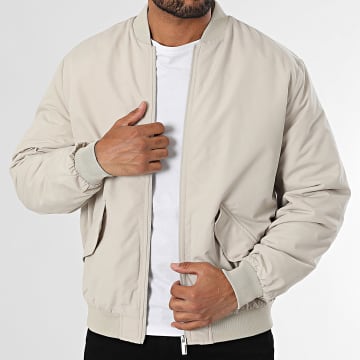 Only And Sons - Veste Bomber Russel Beige