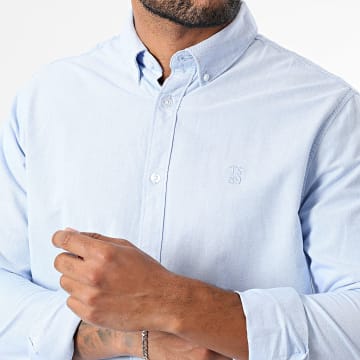 Teddy Smith - Stan 10717779D Shirt met lange mouwen Lichtblauw