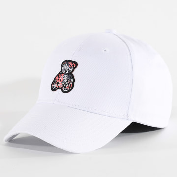Teddy Yacht Club - Casquette Art Series Pink Blanc