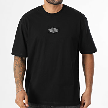 Vald - Tee Shirt Oversize Pandemonium Noir Gris