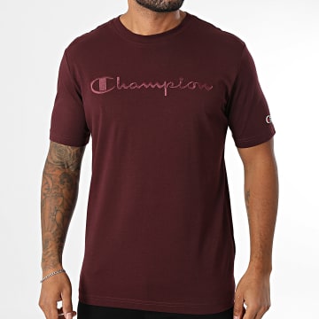 Champion - Tee Shirt 220273 Bordeaux