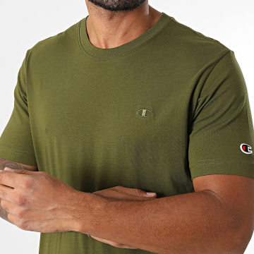 Champion - Tee Shirt 220278 Vert Kaki
