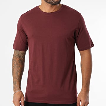 Jack And Jones - Camiseta Organic Basic Burdeos