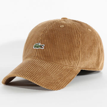 Lacoste - Casquette Logo Brodé Corcodile Camel