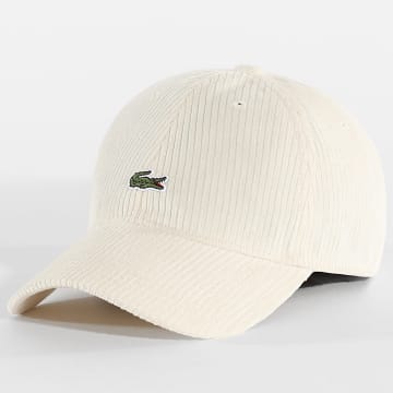 Lacoste - Casquette Logo Brodé Corcodile Beige