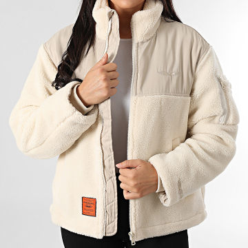Bombers Original - Moncton Chaqueta polar mujer Beige claro