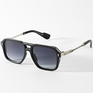 Classic Series - Lunettes De Soleil 707 Noir Argenté