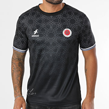 DKALI - Maglia da calcio del Marocco nera