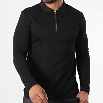 Frilivin - Polo a maniche lunghe 230 nero