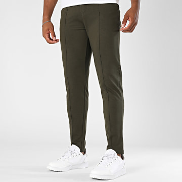 Frilivin - 560 Pantalones Chinos Skinny Verde Caqui Oscuro