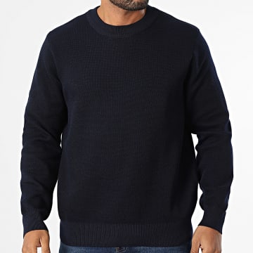 Frilivin - Textured Crewneck Sweat 190 Azul Marino