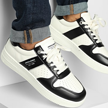 Jack And Jones - Maple Anthracite White Sneakers