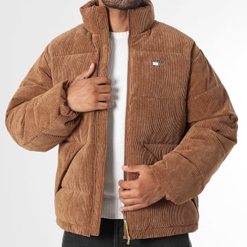 Tommy Jeans - Doudoune Zippée Tjm Vail Cord Puffer 2031 Camel