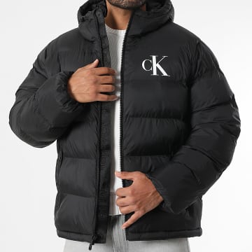 Calvin Klein - Doudoune Capuche Zippée RD528 Noir