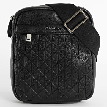 Calvin Klein - Borsa Reporter Emblem Embossed D3204 Nera