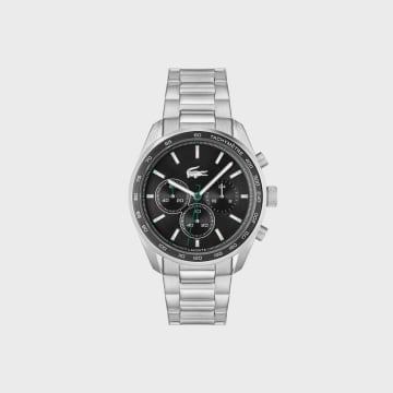 Lacoste - Uhr Boston Silber Schwarz