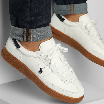 Polo Ralph Lauren - Baskets Bedford White Navy