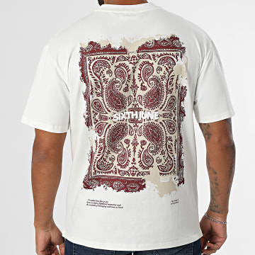 Sixth June - Camiseta oversize grande M25884KTS Beige claro