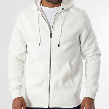 Tiffosi - Sweat Capuche Zippé James 10061518 Beige Clair