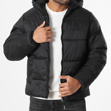 Jack And Jones - Doudoune Capuche Zippée Norrebro Puffer Noir