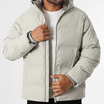 Jack And Jones - Doudoune Capuche Zippée Soho Gris