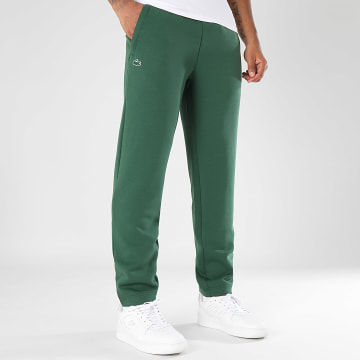 Lacoste - Pantalon Jogging Logo Crocodile Vert