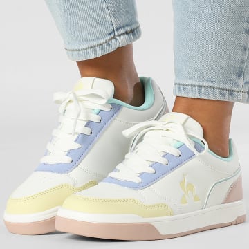 Le Coq Sportif - Sneakers Femme LCS Court Breaker GS 2422696 Optical White Pink