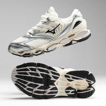 Mizuno - Baskets Wave Prophecy LS D1GA2511 Pristine Black Silver