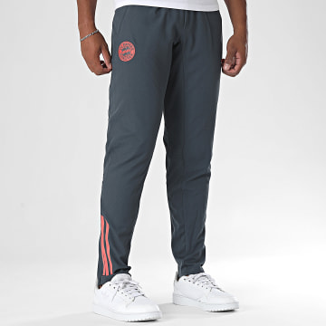 Adidas Sportswear - Pantalon Jogging FC Bayern Munich JZ3487 Gris Anthracite Rouge