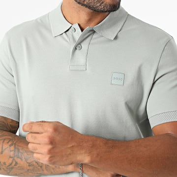 BOSS - Polo de manga corta Slim Passenger 50507803 Gris claro
