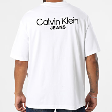 Calvin Klein - Tee Shirt Oversize Large RD825 Blanc