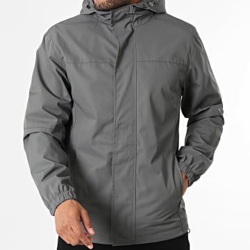 Classic Series - P53 Chaqueta con cremallera y capucha Gris marengo