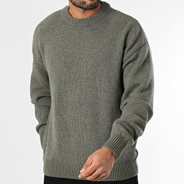 Colorful Standard - Oversize Pullover Premium Merino-Wolle CS5088 Staubiges Olivgrün