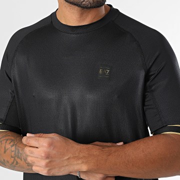 EA7 Emporio Armani - Tee Shirt 7M000619-AF16723 Noir Doré