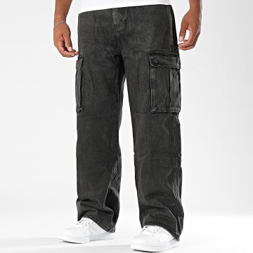 MTX - Pantalon Cargo Jean Baggy Fit 334 Noir