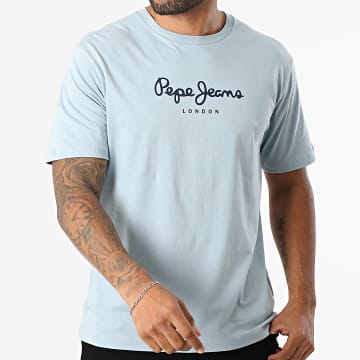Pepe Jeans - Tee Shirt Eggo PM509979 Bleu Clair