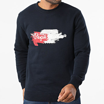 Pepe Jeans - Sweat Crewneck Trey PM5800026 Bleu Marine