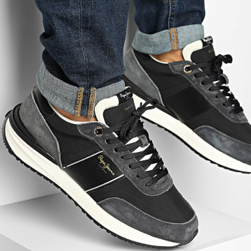 Pepe Jeans - Zapatillas Buster Serie PMS600008 Negro