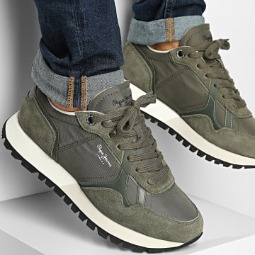 Pepe Jeans - Zapatillas Ari Soft PMS400001 Verde Caqui