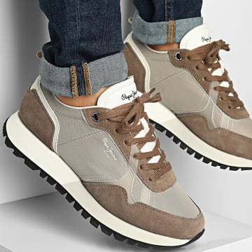 Pepe Jeans - Zapatillas Ari Soft PMS400001 Beige topo