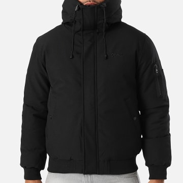 Schott NYC - Kapuzenjacke Beever Schwarz