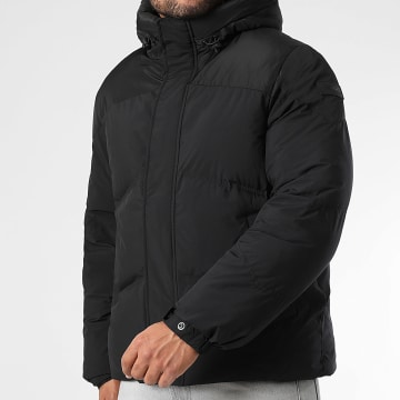 Schott NYC - Chaqueta con capucha Ethen Negra