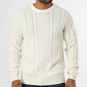 Teddy Smith - Aran 11517853D Light beige sweater