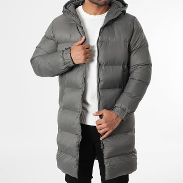 Classic Series - Edredón largo con cremallera y capucha 409 Charcoal Grey