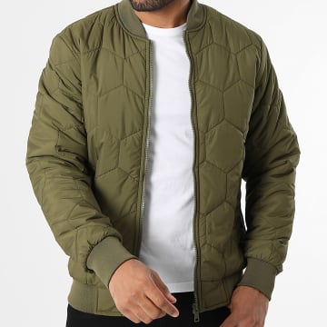 Classic Series - Veste Bomber Unie 029 Vert Kaki