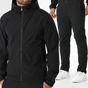 Classic Series - Tuta da ginnastica nera Uni 051