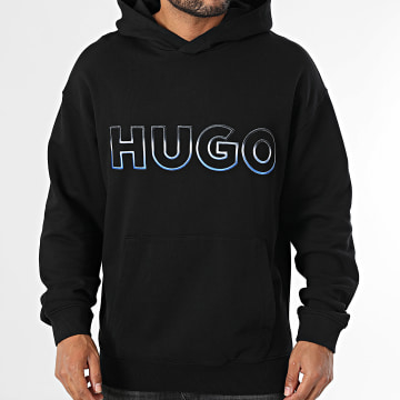 Hugo Blue - Sweat Capuche Nogudi 50549151 Noir