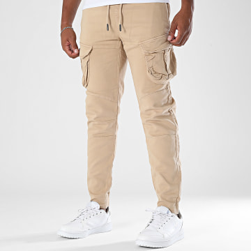 Zayne Paris  - 236 Pantalones Cargo Beige