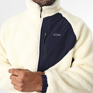 Classic Series - Veste Outdoor Polaire Col Zippé 40161 Beige Clair